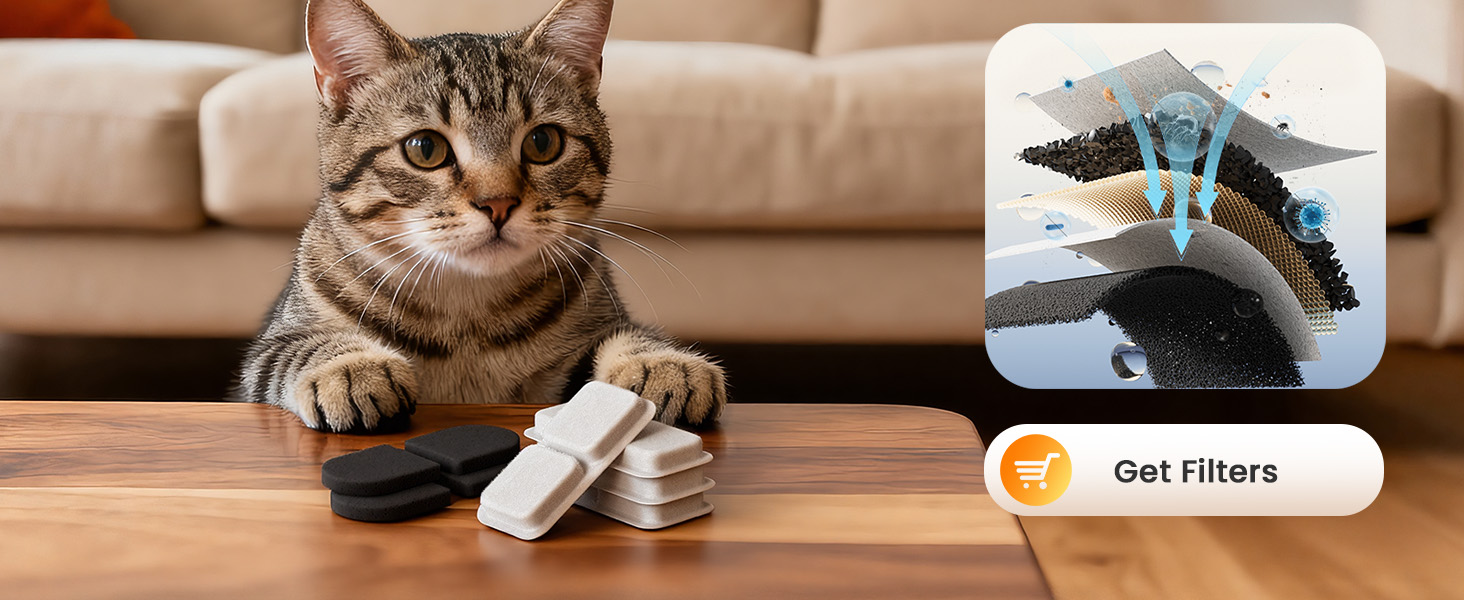 Image showing a filter being soaked in water.