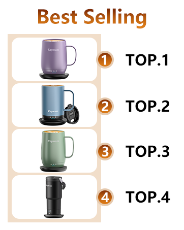 Kepwam T3 Mug on charging base