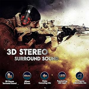 Onikuma K2-PRO Headset highlighting key features