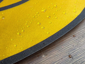 floor signage sticker vinyl adhesive
