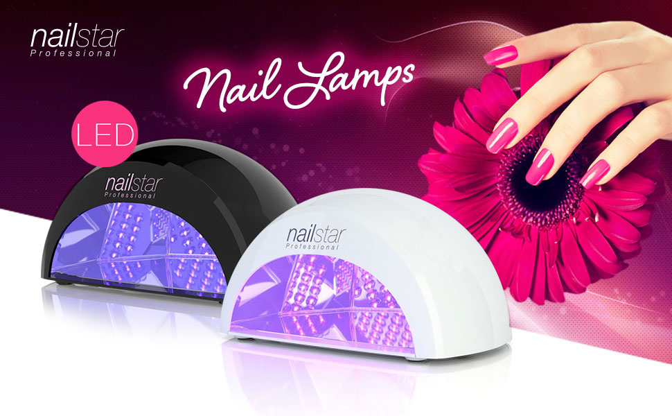NailStar® Professional LED Nail Dryer Nail Lamp for Gel Polish with