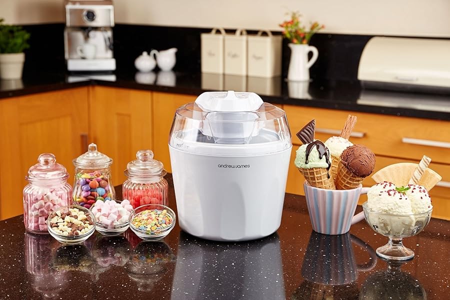 Andrew James Ice Cream Maker Voted "Best Buy" By Which? Magazine. 1.5