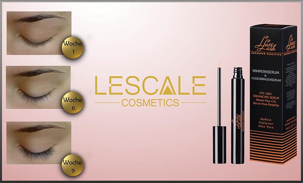 Wimpernserum 8ml. Luxe Lash Advanced sensitive Wimpernserum ohne Prostaglandin Wimpern Booster
