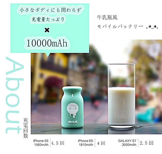 モバイルバッテリー かわいい
