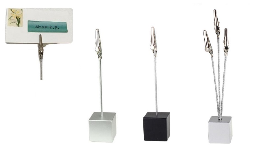 Amazon スワイヤー メモクリップ メモスタンド 10個セット クリップ カードスタンド オフィス デスク 机上用品 文房具