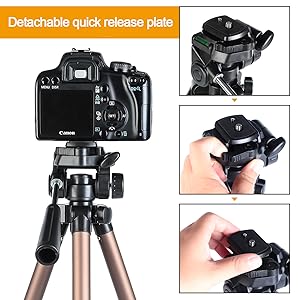 三脚 一脚可変式 2段・4段 3Way雲台 水準器付き アルミ製クイックシュー式 Amazon | Eienn 三脚 一脚可変式 2段・4段 3Way雲台 水準器付き