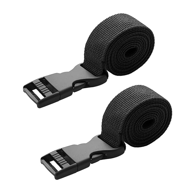 Amazon.co.jp： SIENOC 2x バックパックアクセサリーストラップ スーツケースベルト ワンタッチ式ベルト 荷物ストラップ