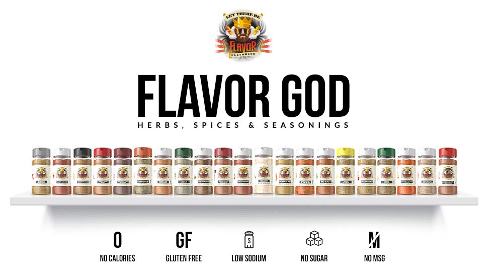 Flavor God Seasonings, 5oz, Pack Of 4 Grocery & Gourmet Food