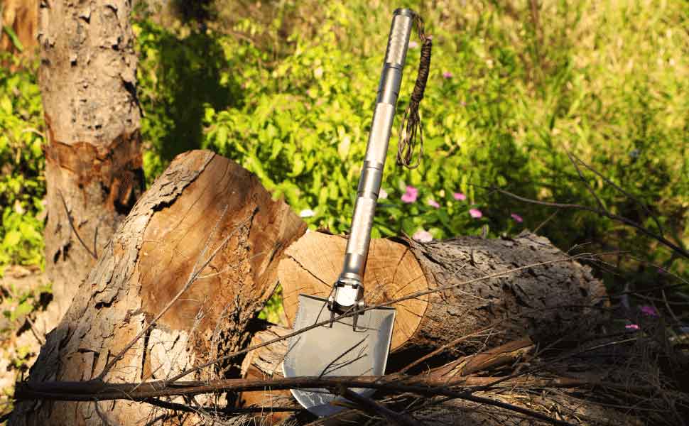 azon.com : TopQPS Survival Camping Shovel