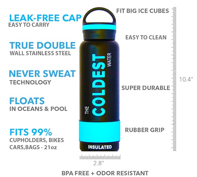 The Coldest Water Sports Bottle Insulated Stainless Steel