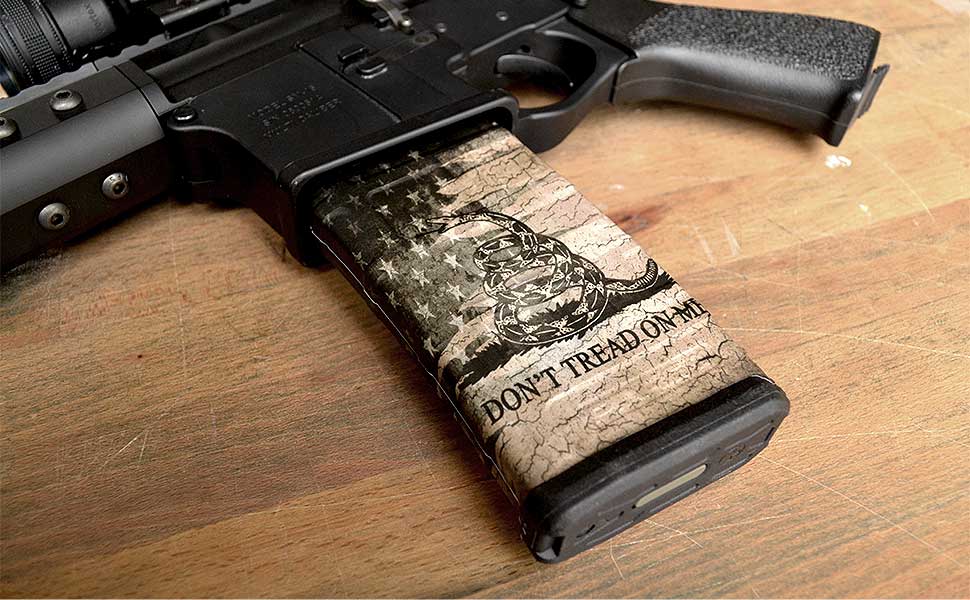 GunSkins AR15 Mag Skin Camouflage Kit DIY Vinyl Magazine