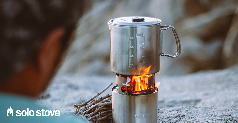 Solo Pot 900 Lightweight Stainless Steel Backpacking Pot