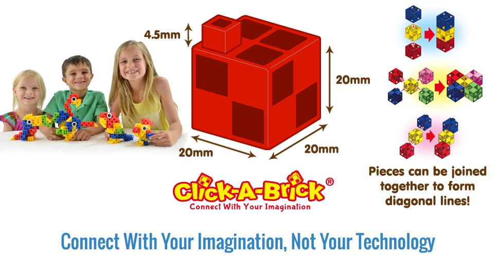 Amazon.com: Click-A-Brick Feather Friends 30pc Educational Toys ...