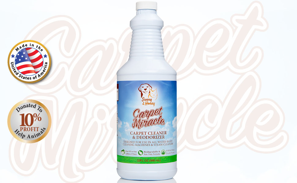 Carpet Miracle Carpet Cleaner and Deodorizer Solution for