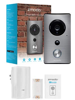 Zmodo Greet WiFi Video Doorbell with Zmodo Beam Smart Home