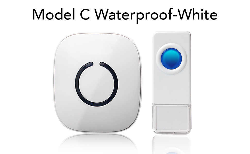 SadoTech Model C Waterproof Wireless Doorbell Operating at