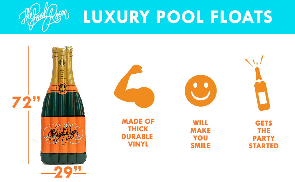 champagne pool float