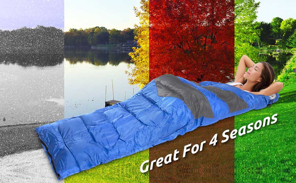 Sleeping Bag Envelope Lightweight Portable, Waterproof