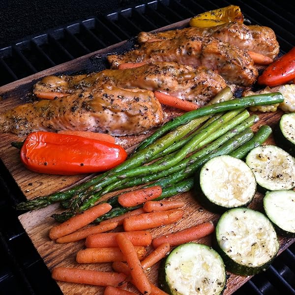 Premium Cedar Grilling Plank 6 Pack of Grilling Planks Includes 2 Free