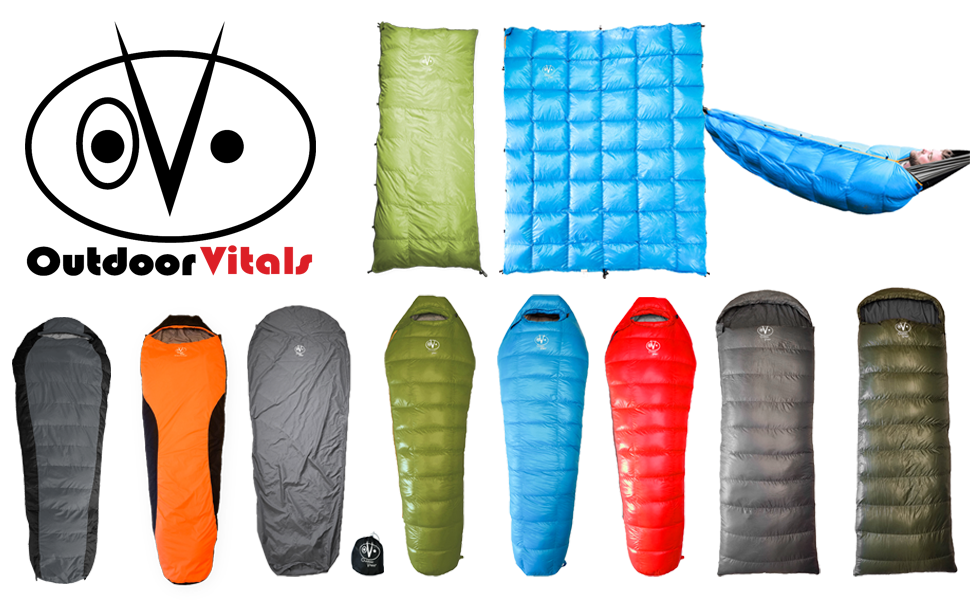 Outdoor Vitals Aerie 30°F Down Underquilt / Sleeping Bag