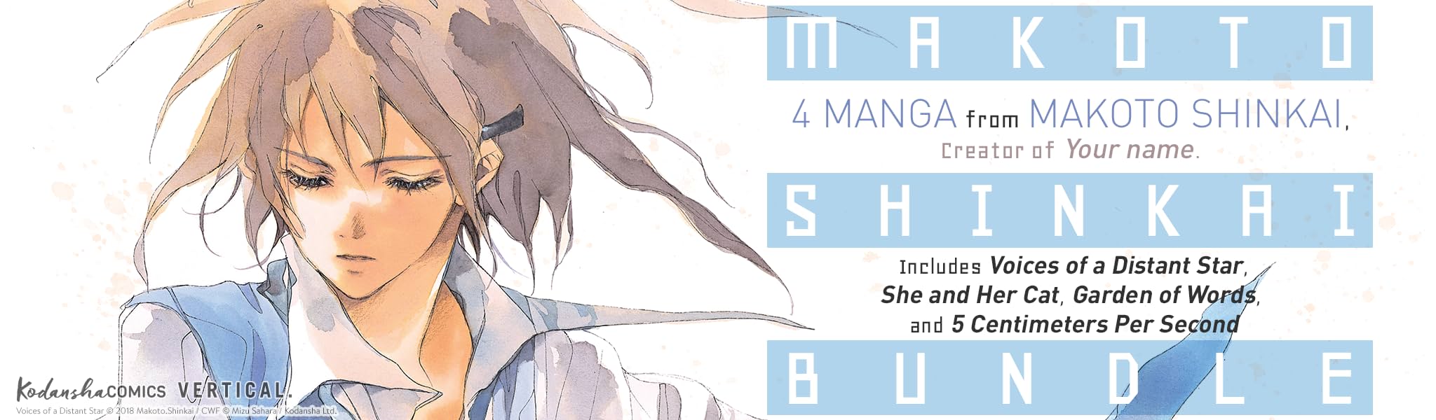Makoto Shinkai Bundle Eu Comics By Comixology