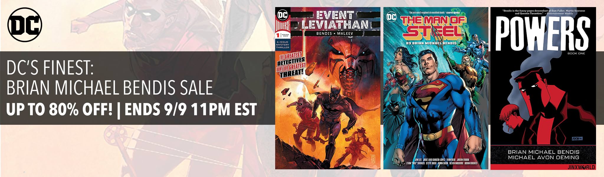 Dcs Finest Brian Michael Bendis Sale Dc Entertainment - 