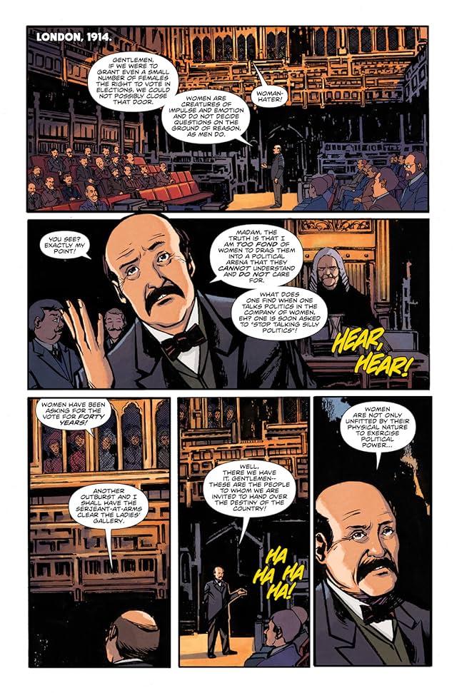 Suffrajitsu: Mrs. Pankhurst's Amazons #1 (of 3)