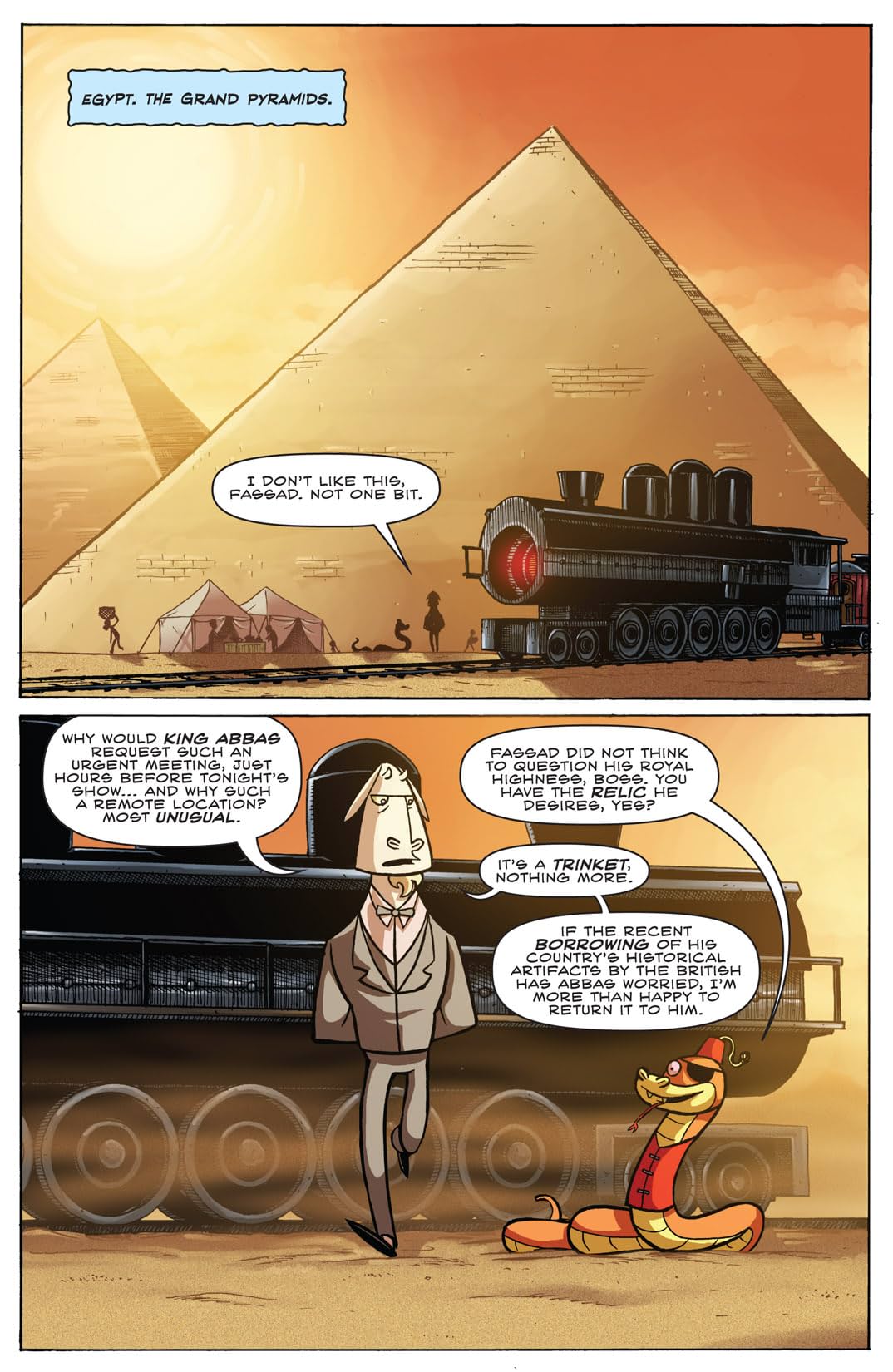 The Intrepid Escapegoat