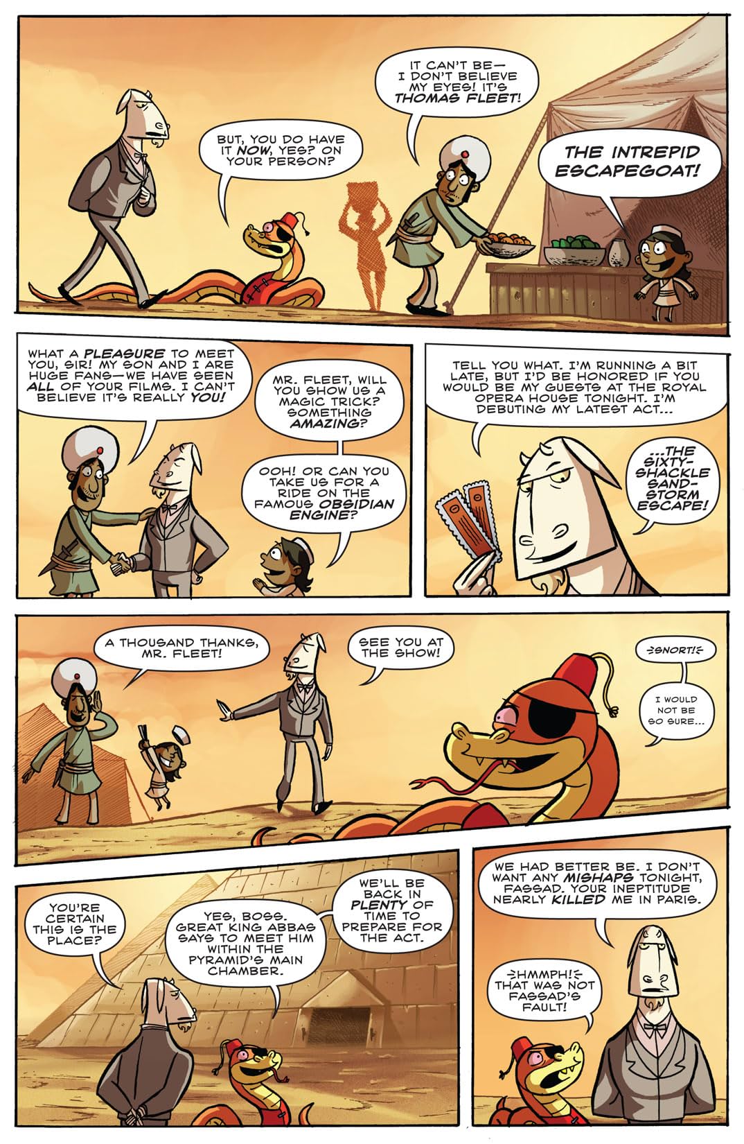 The Intrepid Escapegoat