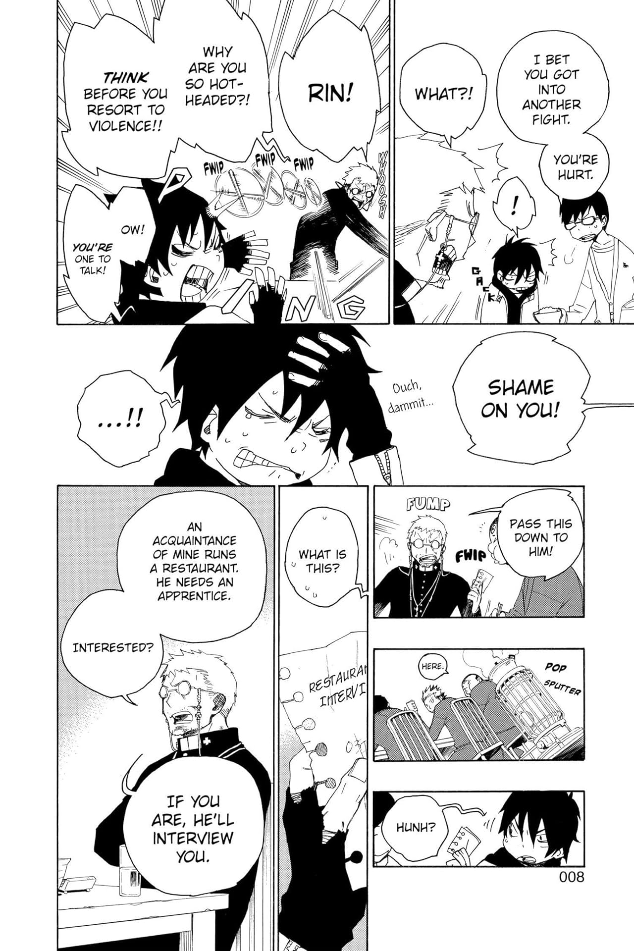 Blue Exorcist Vol. 1