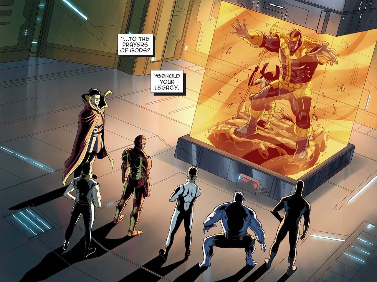 Thanos: A God Up There Listening - Infinite Comic #1