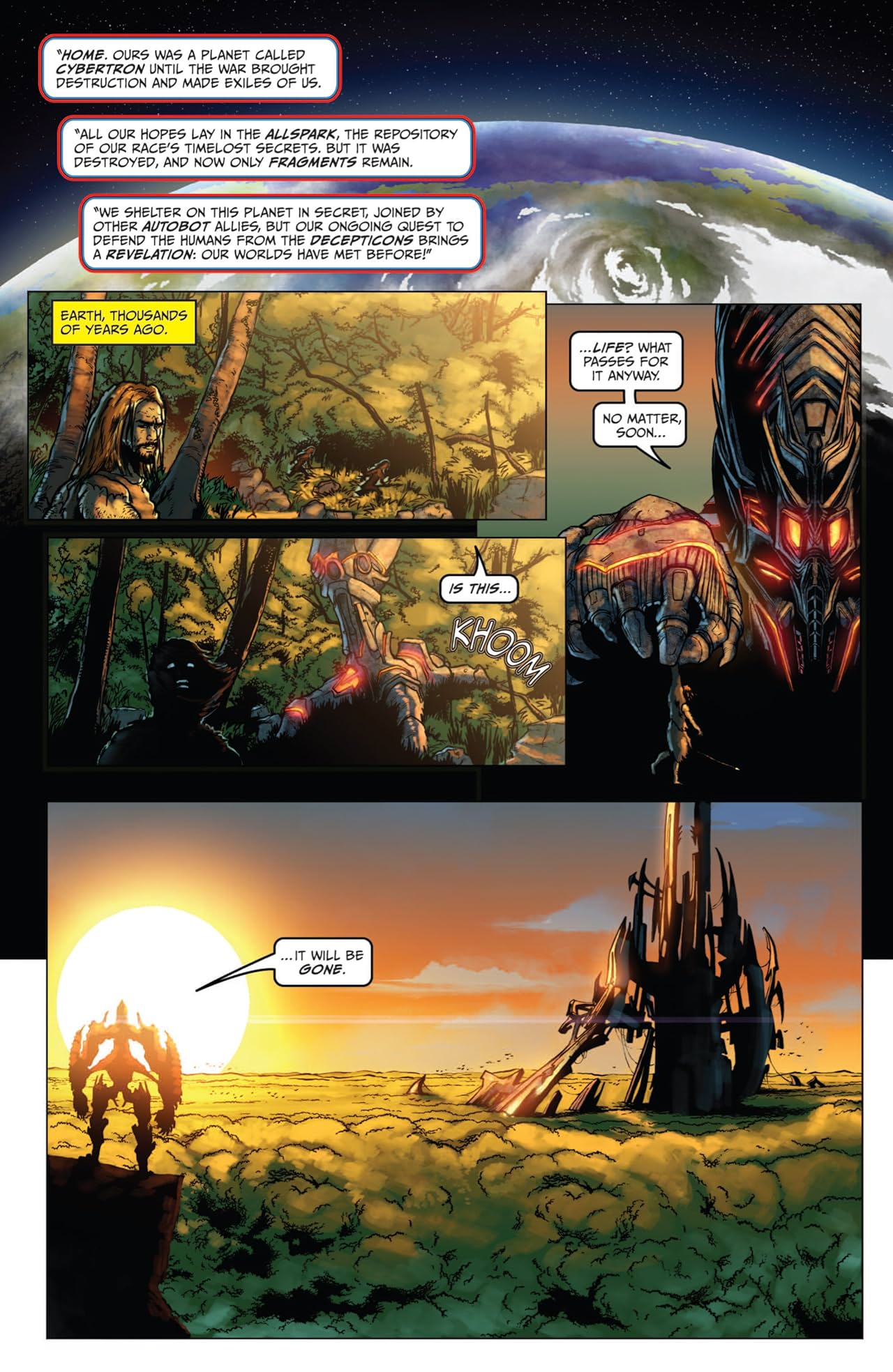 Transformers: Revenge of the Fallen Movie Adaptation Collected Edition