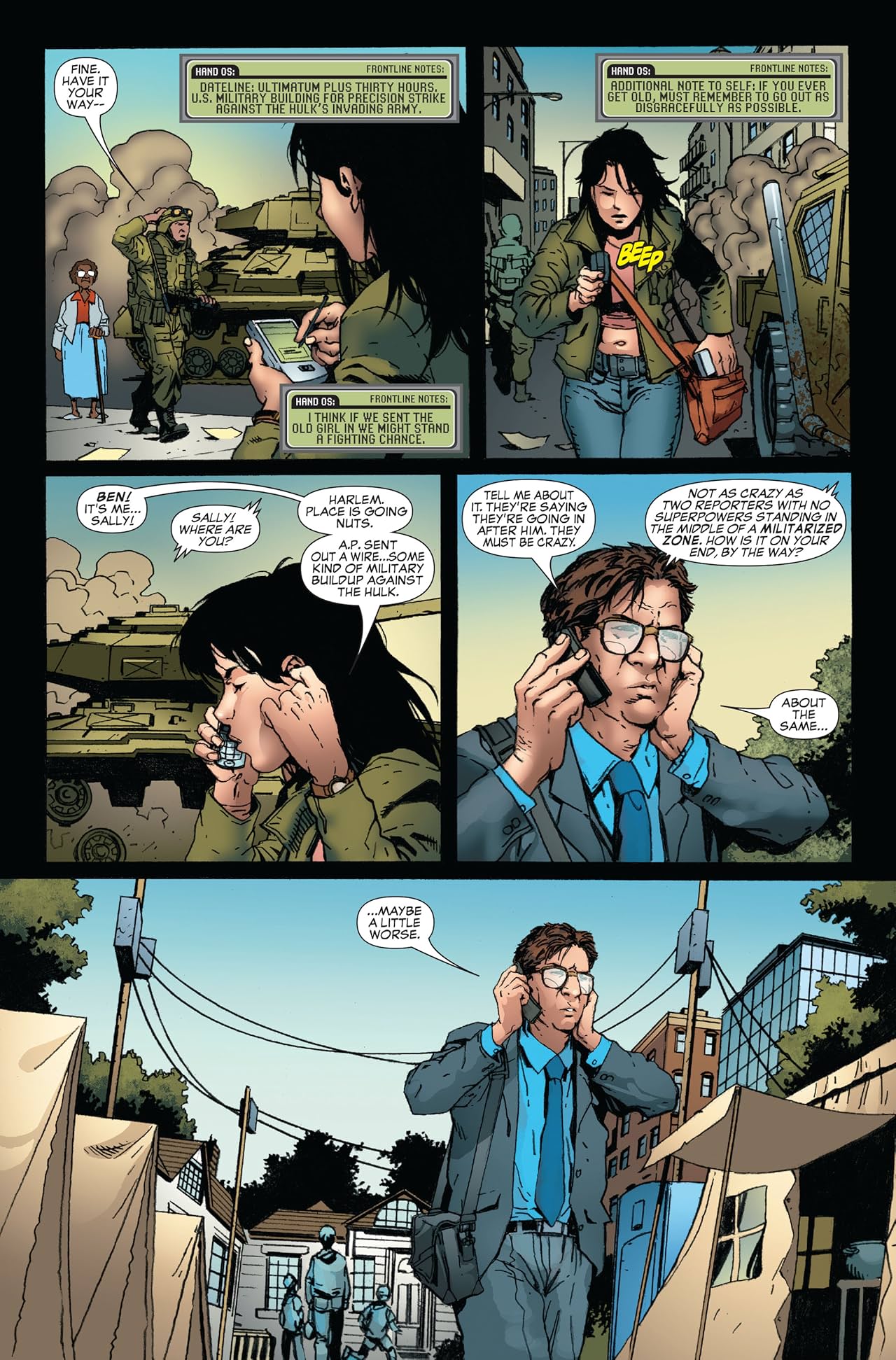 World War Hulk: Front Line #3 (of 6)