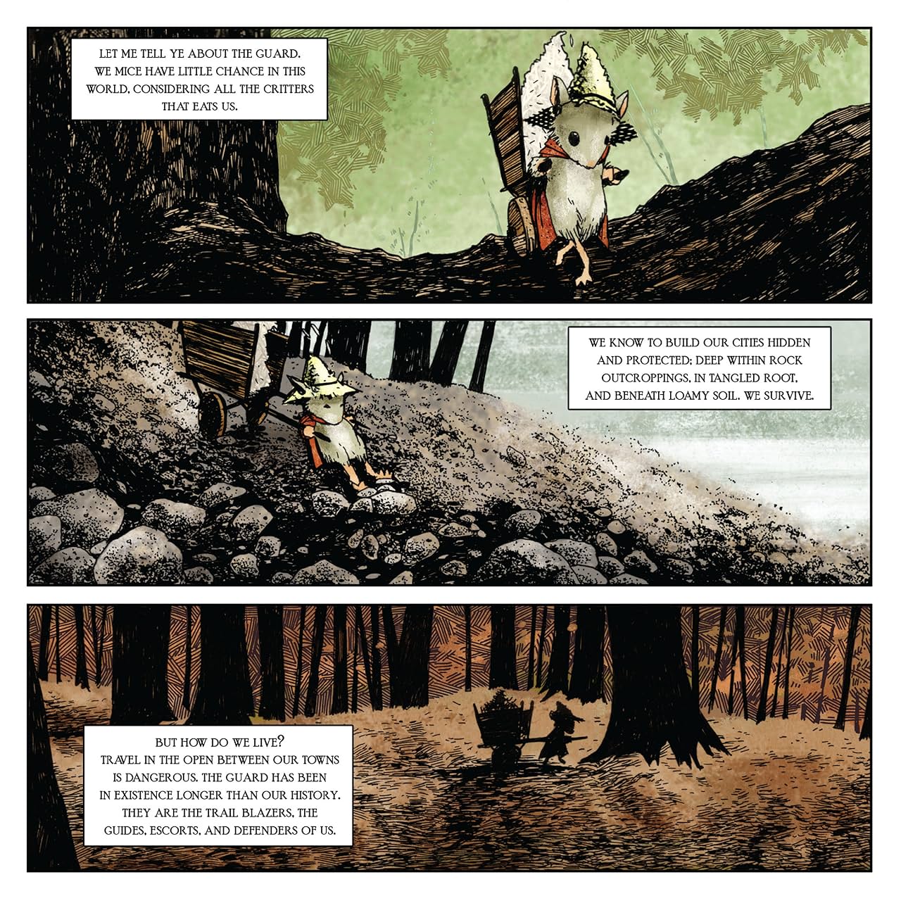 Mouse Guard: Fall 1152 #1 (of 6)