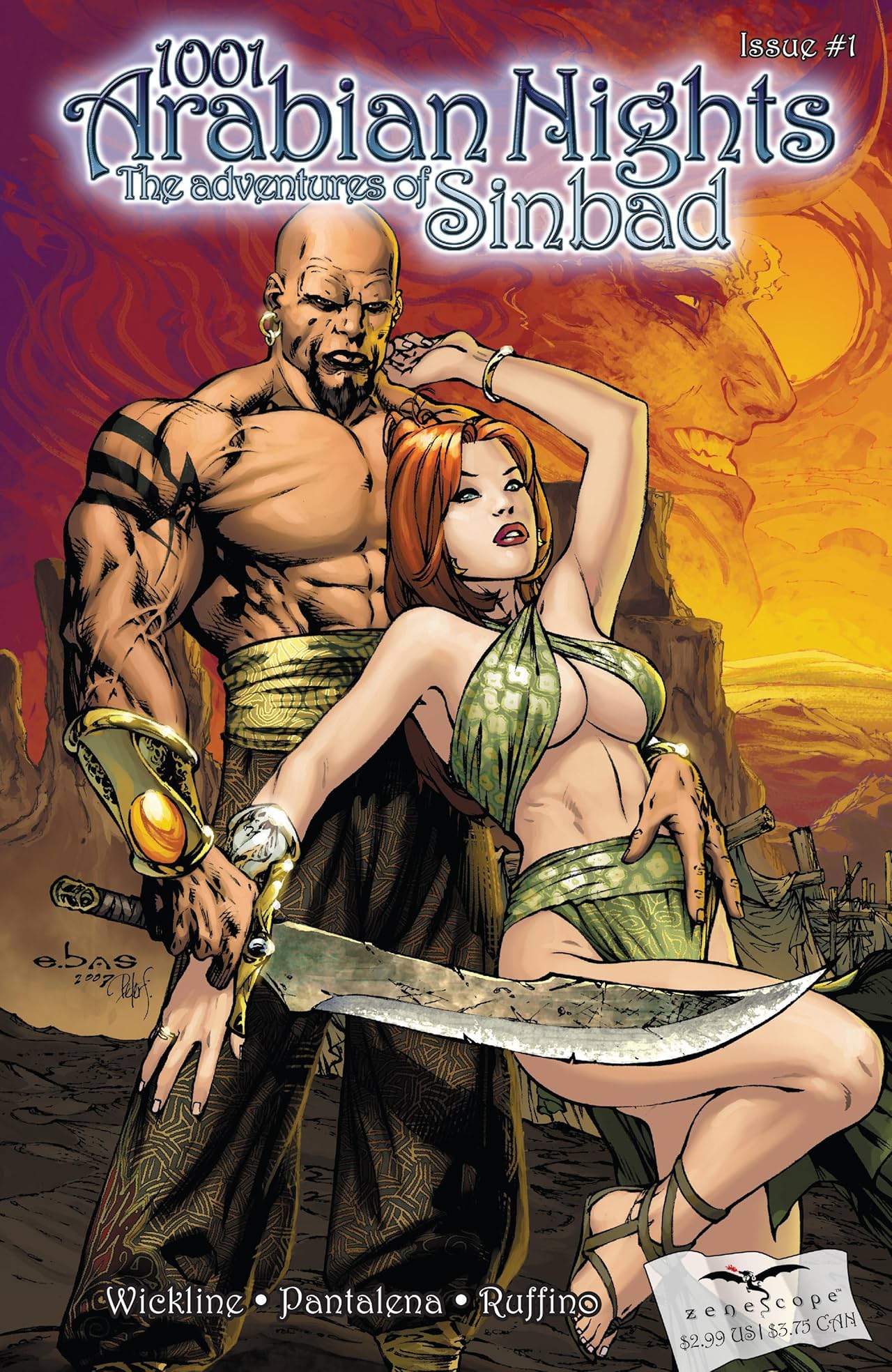 1001 Arabian Nights: The Adventures of Sinbad #1