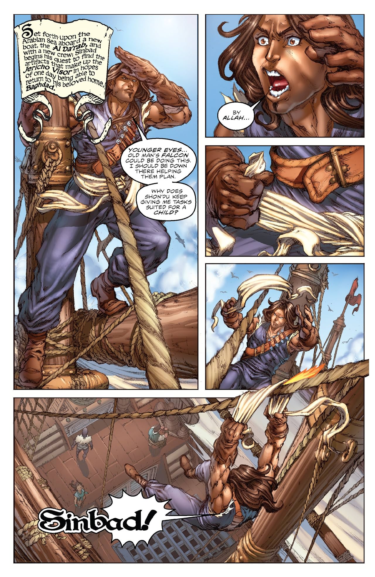 1001 Arabian Nights: The Adventures of Sinbad #1