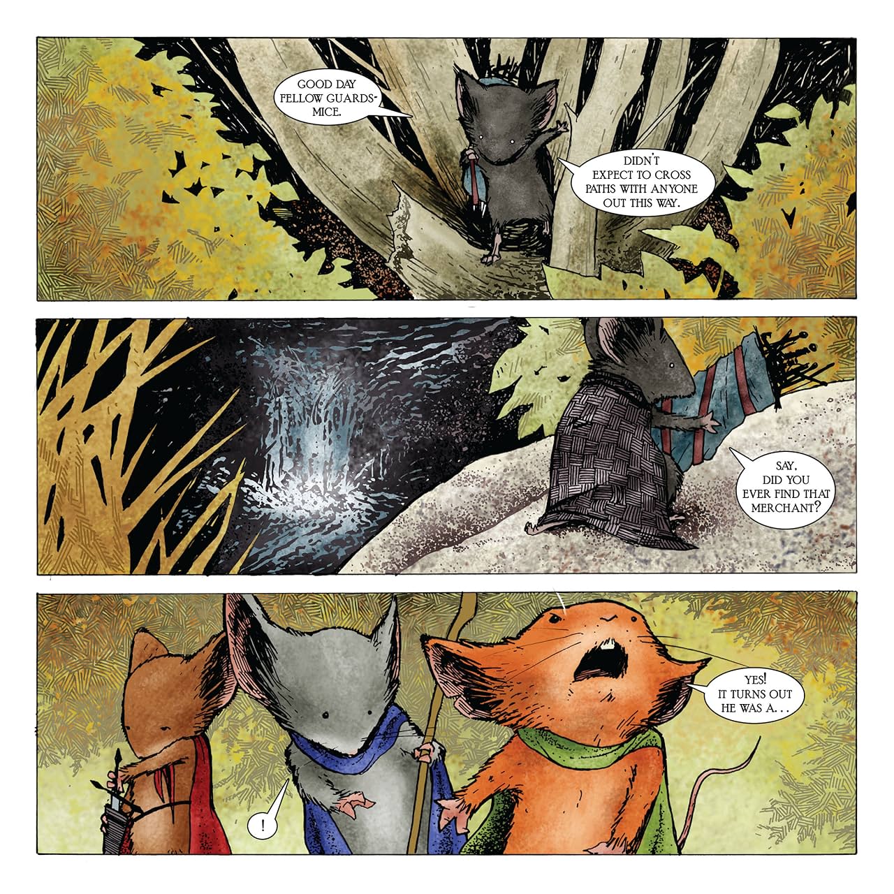Mouse Guard: Fall 1152 #3 (of 6)