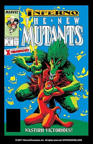 New Mutants (1983-1991) #72