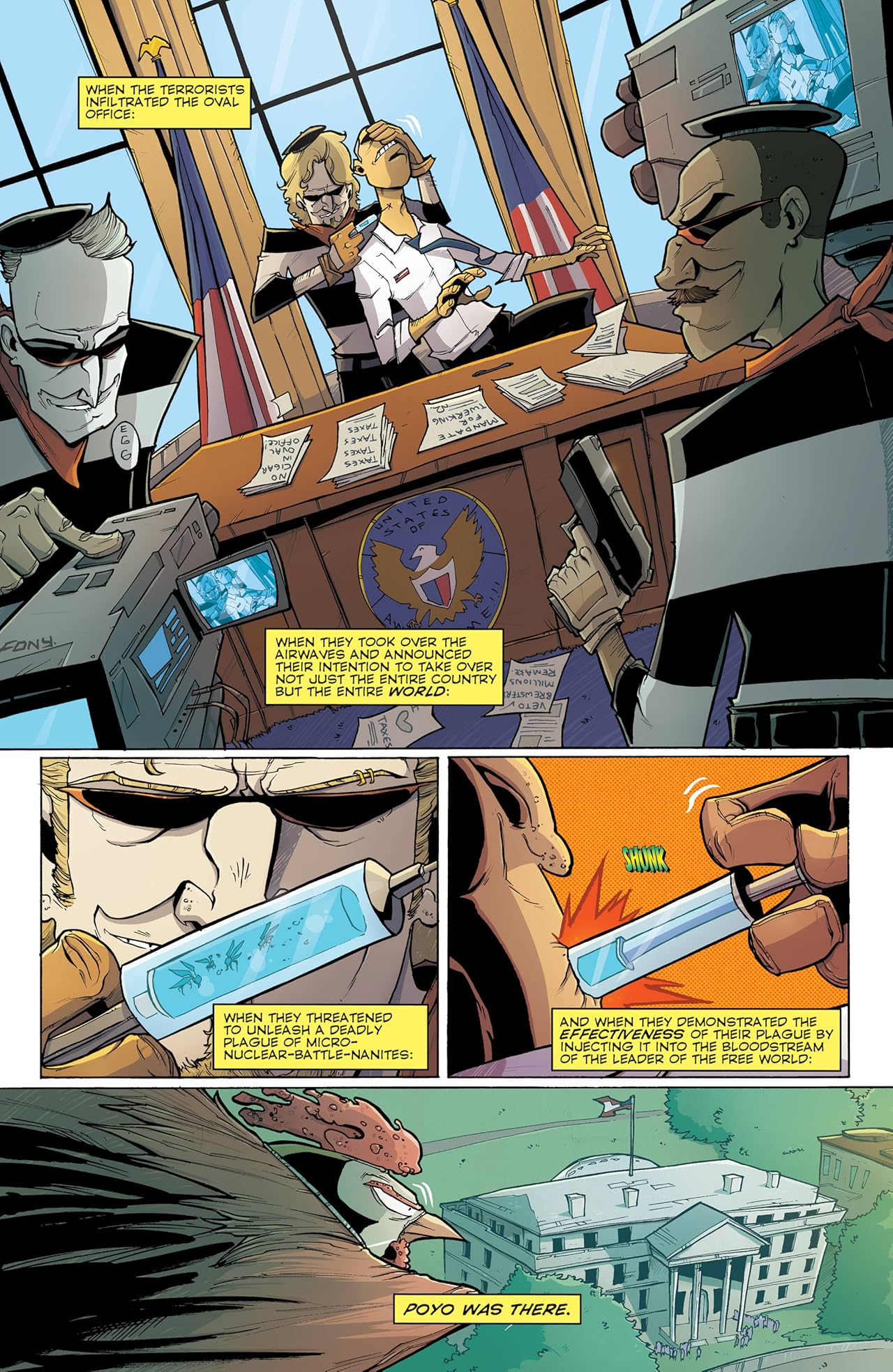 Chew: Warrior Chicken Poyo #1