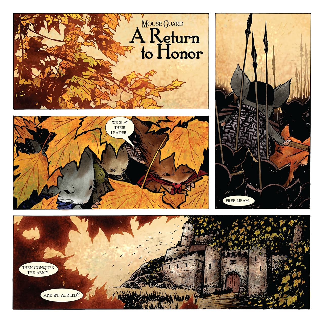 Mouse Guard: Fall 1152 #6 (of 6)
