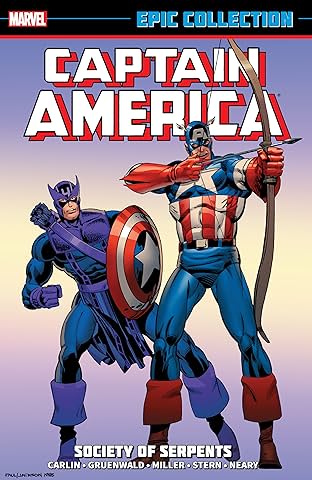 Captain America Epic Collection: Society of Serpents