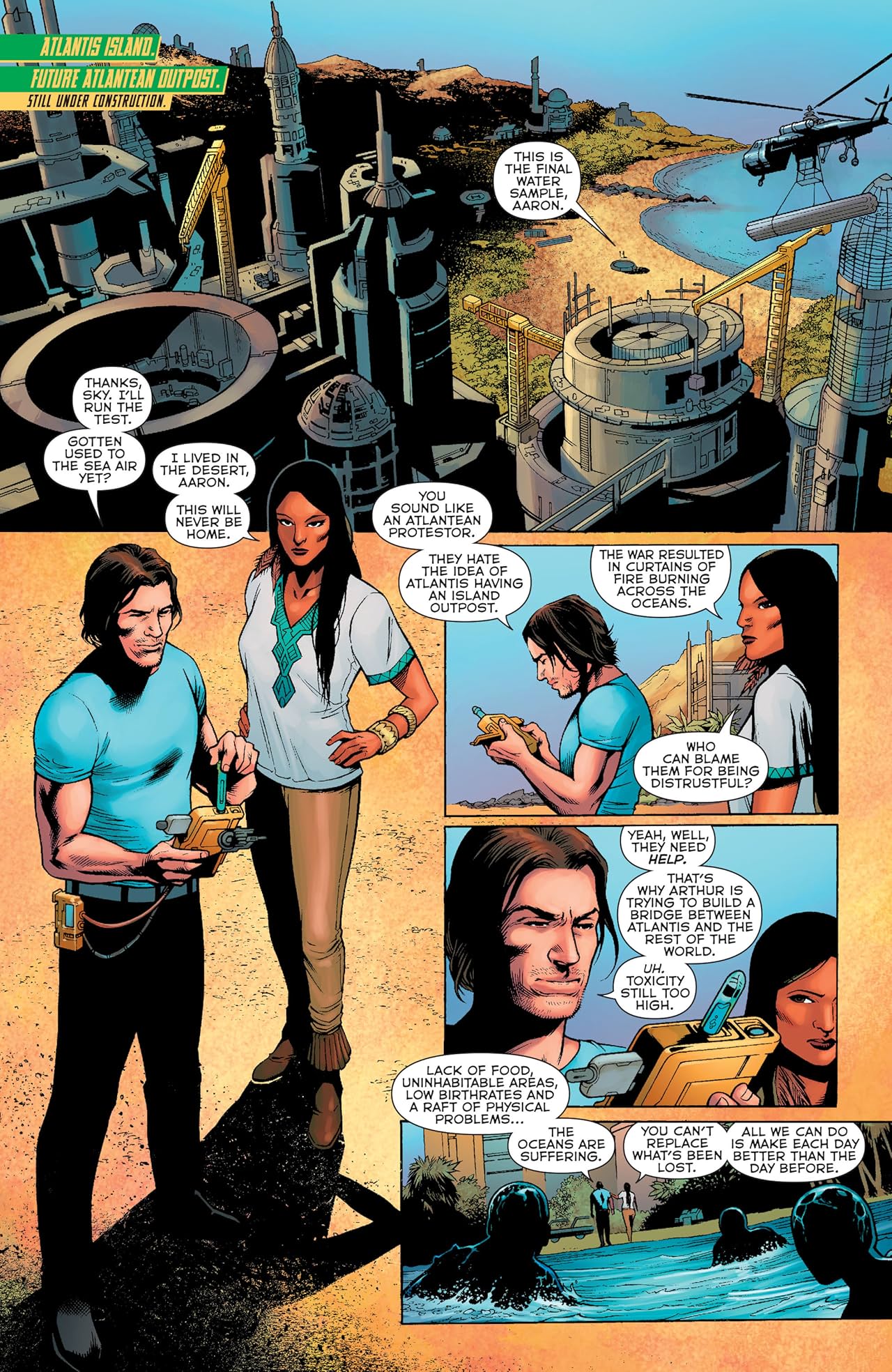 Aquaman (2011-2016) #1: Futures End