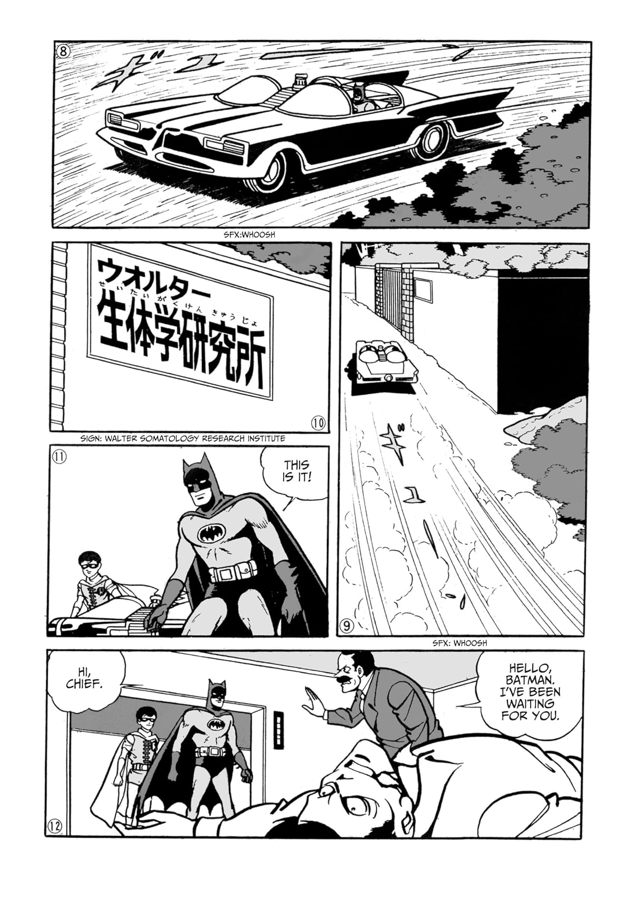 Batman: The Jiro Kuwata Batmanga #10