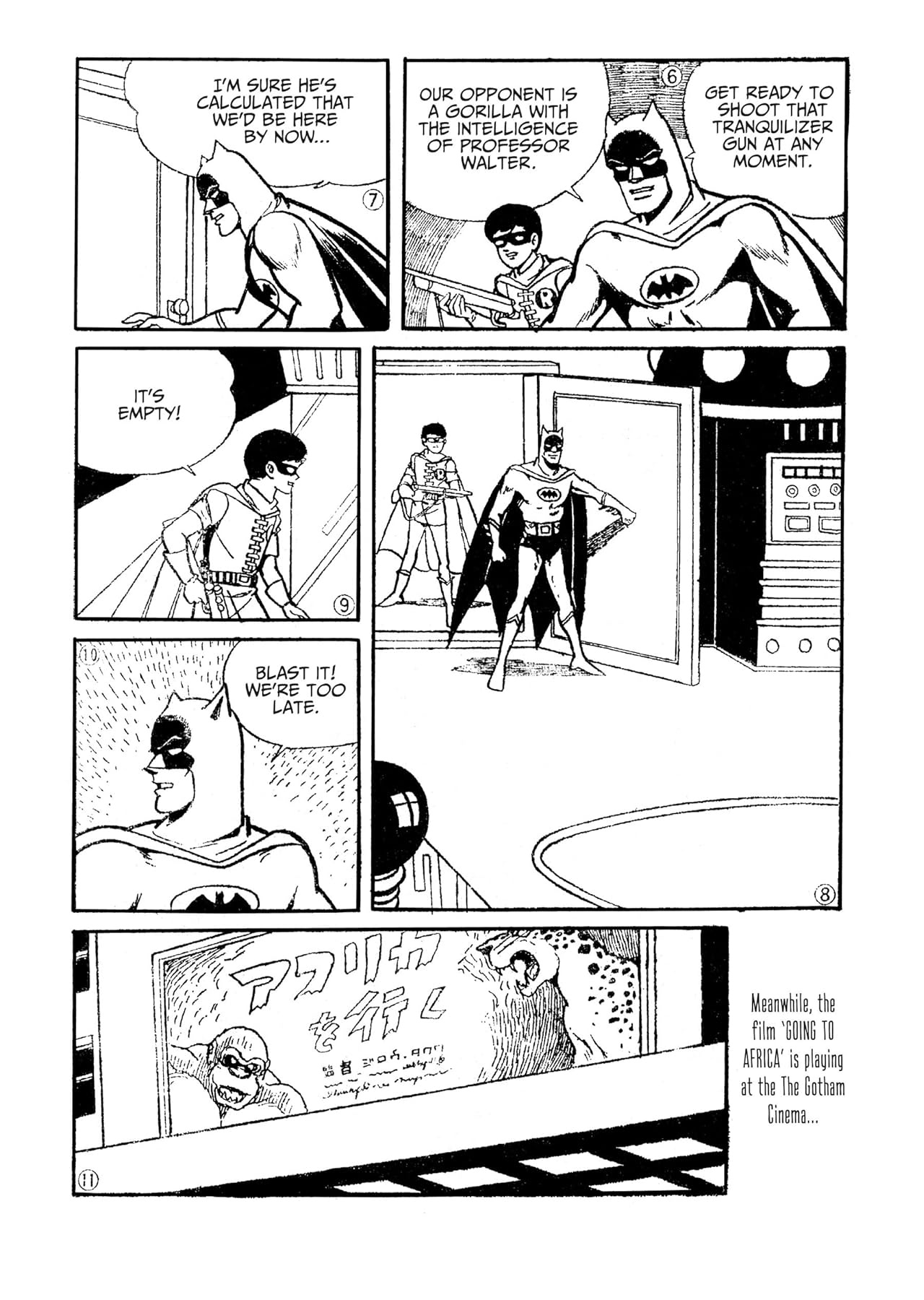 Batman: The Jiro Kuwata Batmanga #11