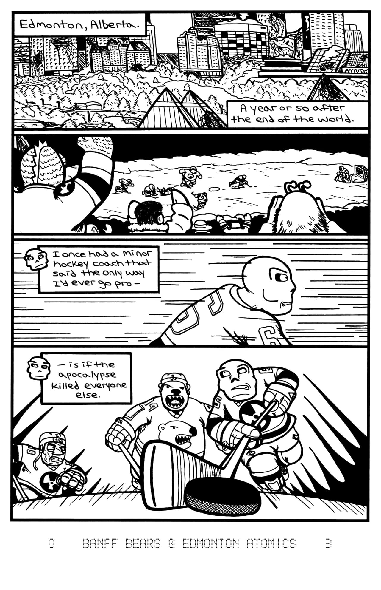 Hockeypocalypse Vol. 1: Season 1: The Battle of Alberta