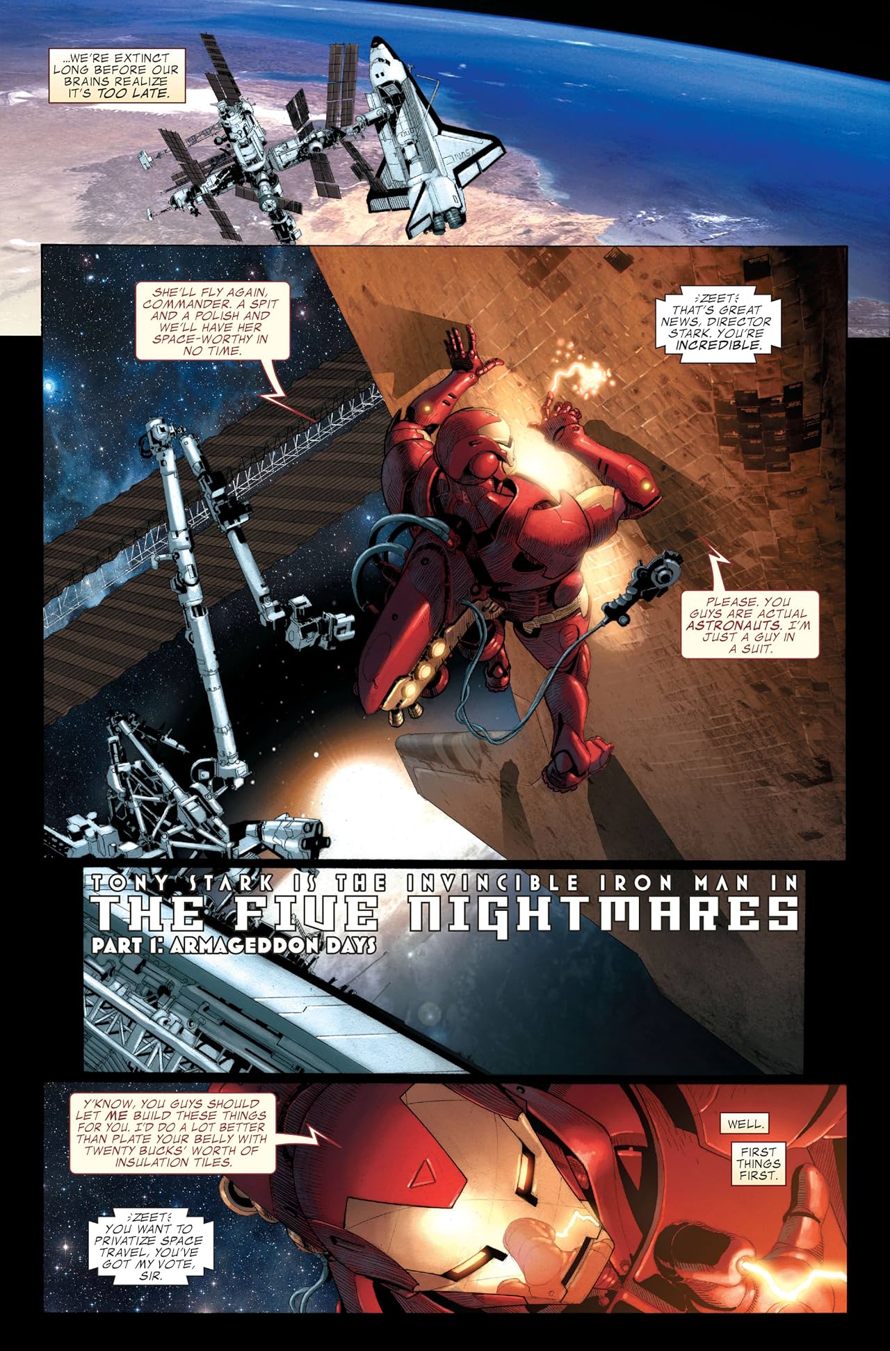 Invincible Iron Man (2008-2012) #1