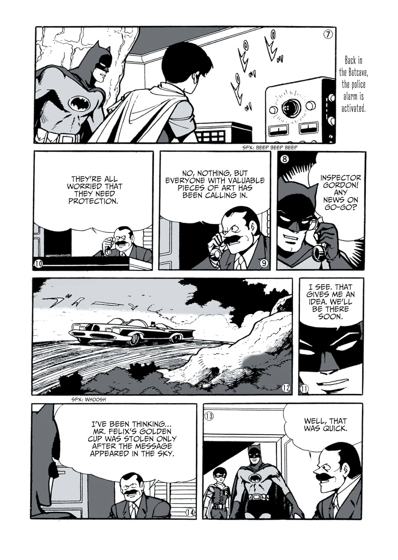 Batman: The Jiro Kuwata Batmanga #14