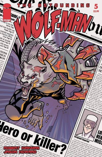 The Astounding Wolf-Man #5