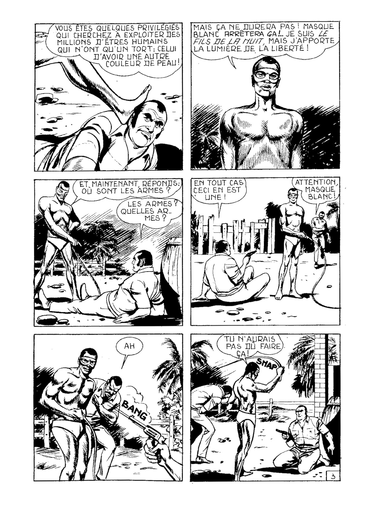 MASQUE BLANC Vol. 1: Le Fils de la Nuit - (EU) Comics by comiXology