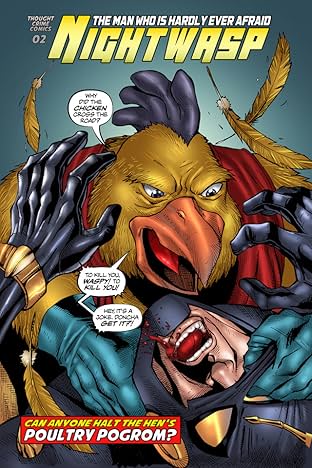 Nightwasp: The Man Who Is Hardly Ever Afraid #2